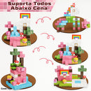 Blocos Magneticos De Montar Construção 96/148/192/296/384 Meninas Bloco Construção
